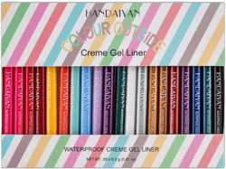 EARKITY Colored Eyeliners Pencil Set, 20 Colors Waterproof Long Lasting Retractable Matte Colorful Eyeliner Functional Eyeliner Eyeshadow Highlight Pen Mother's Day Gifts for Women