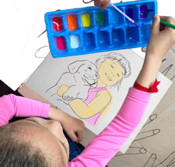 Personalized coloring book, Customized Coloring Page, Personalized Photo Coloring Pages, Gift for birthday party activity set, personalized
