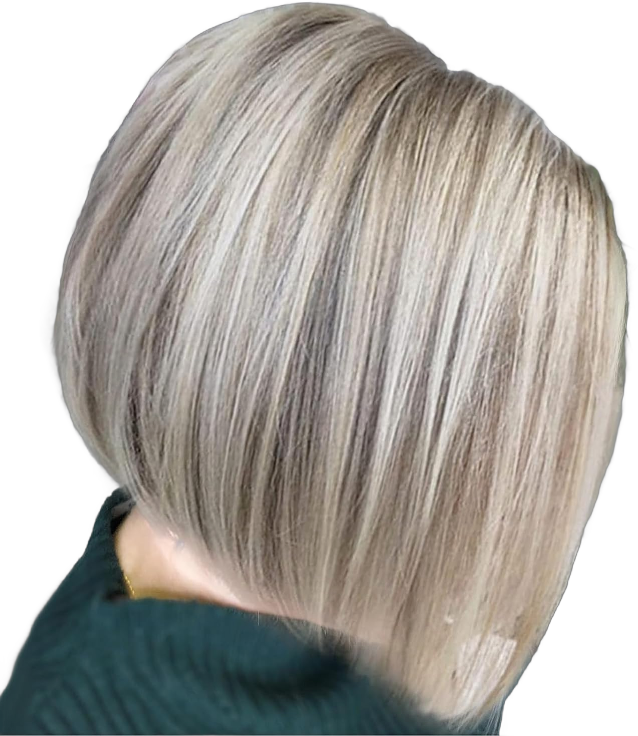 Aisaide Ombre Ash Blonde Pixie Cut Wig Short Honey Blonde Straight Bob Wig for Elegant White Women Synthetic Ombre Blonde Mix Brown Pixie Cut Wigs Wavy Blonde Hair Fluffy Layered Haired Wig