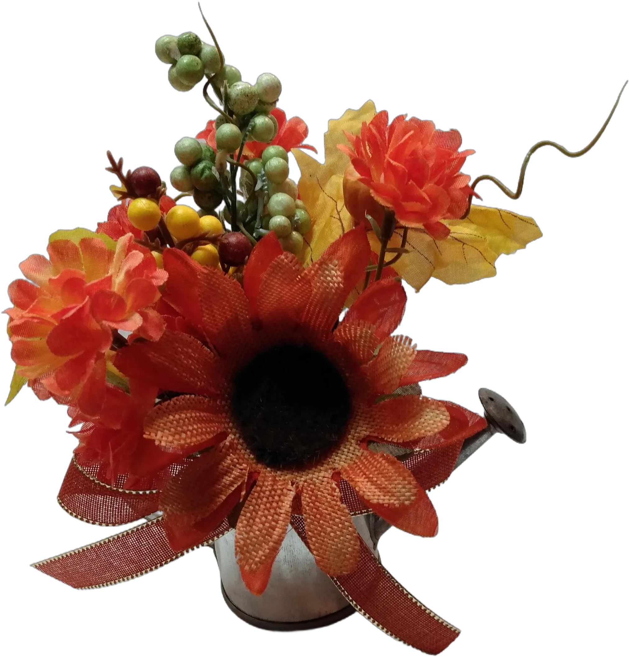 floral arrangement, small floral arrangement, fall floral arrangement, orange flowers, kitchen decor, Christmas gifts, funeral arrangements
